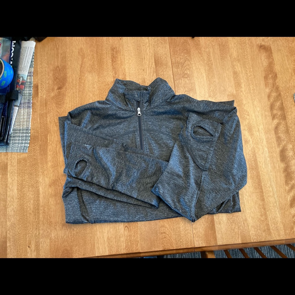 Skirt Sports long sleeve 1/4 zip running top